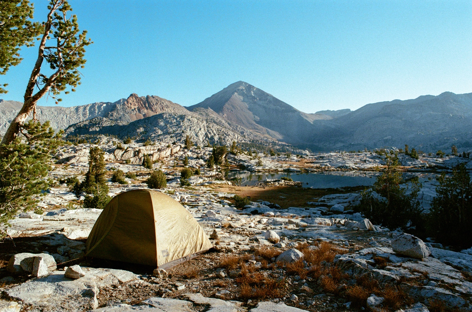Morning view from camp