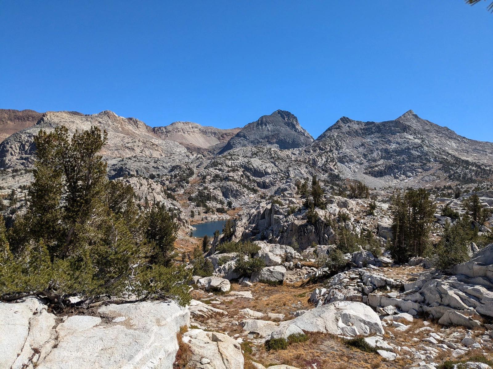 We at least got a peek of Tully Lake...good enough!