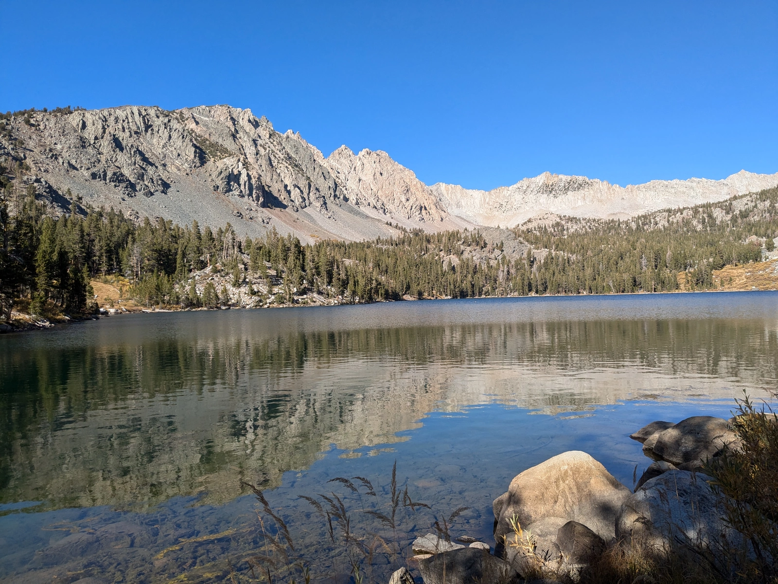 Purple Lake, seen from the outlet
