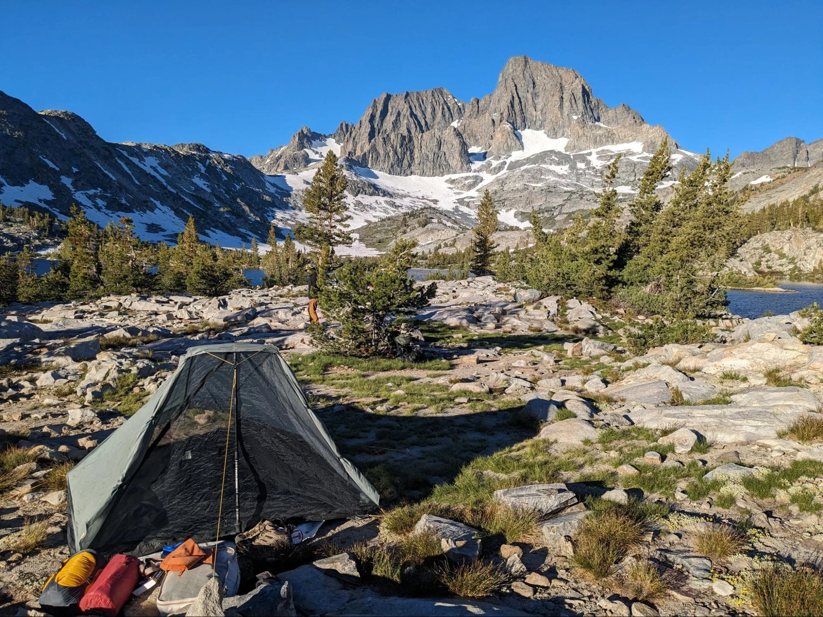 Camp at Garnet Lake