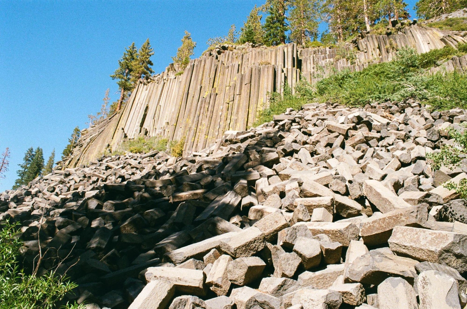 Devil's Postpile, a National Monument