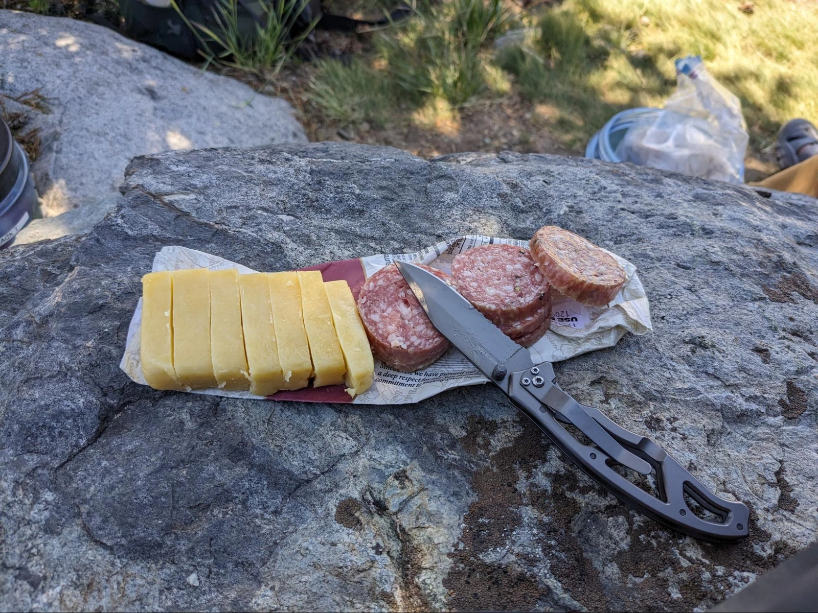 The final cheese & salami
