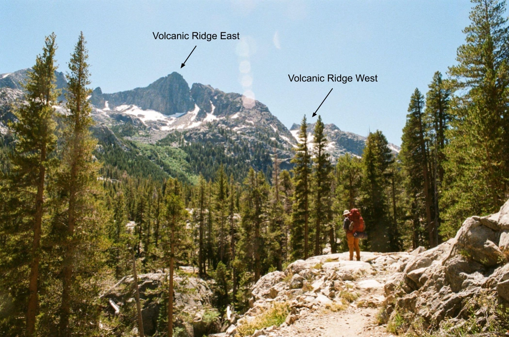 Volcanic Ridge from Shadow Creek