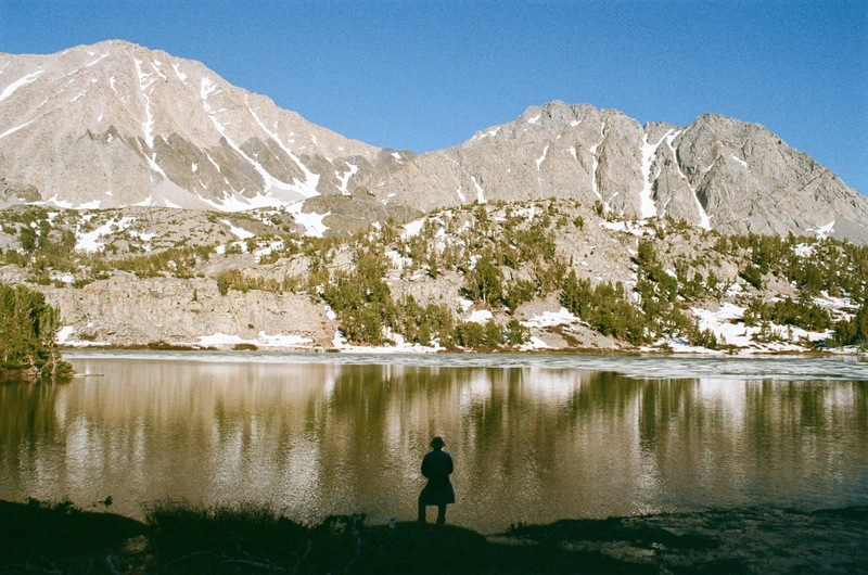 A man and his fishing hole