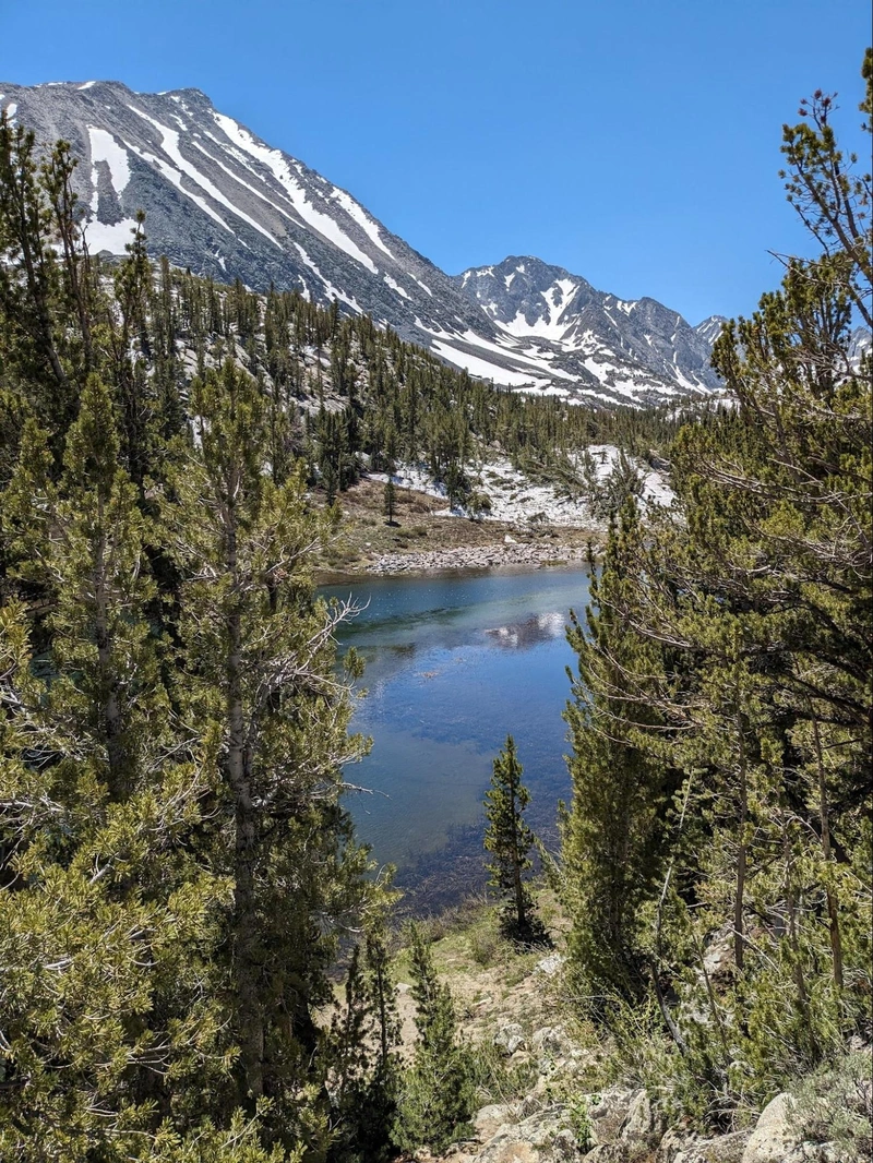 Mack Lake and Mt Morgan