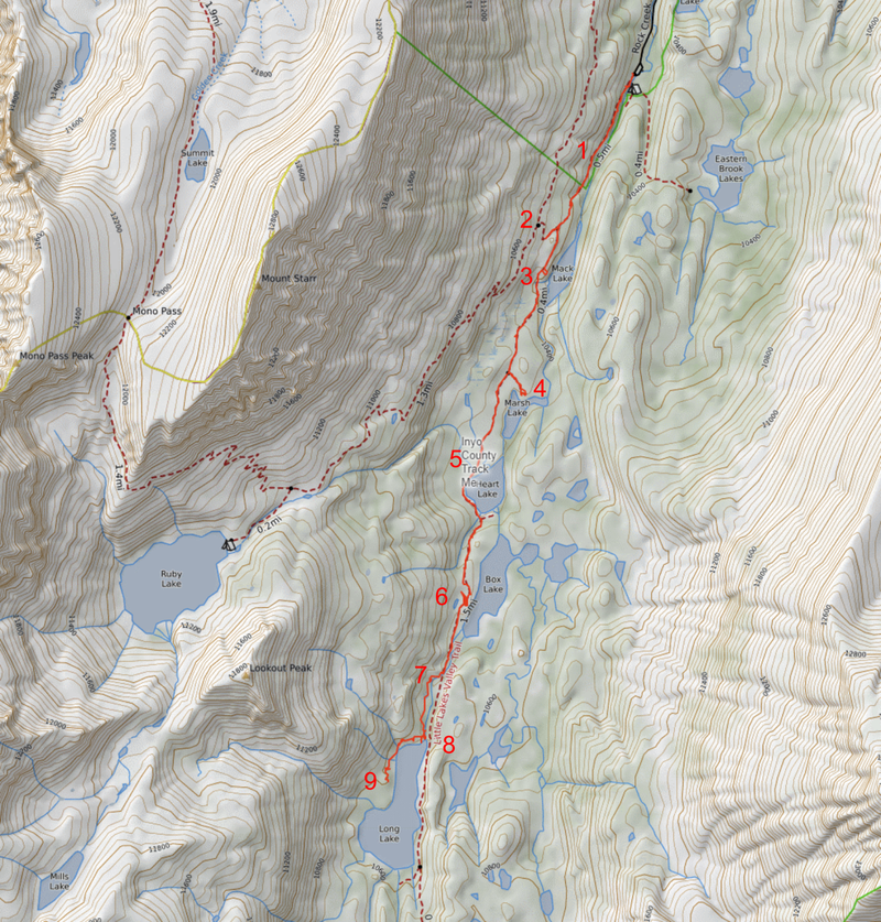 Our route for day 1
