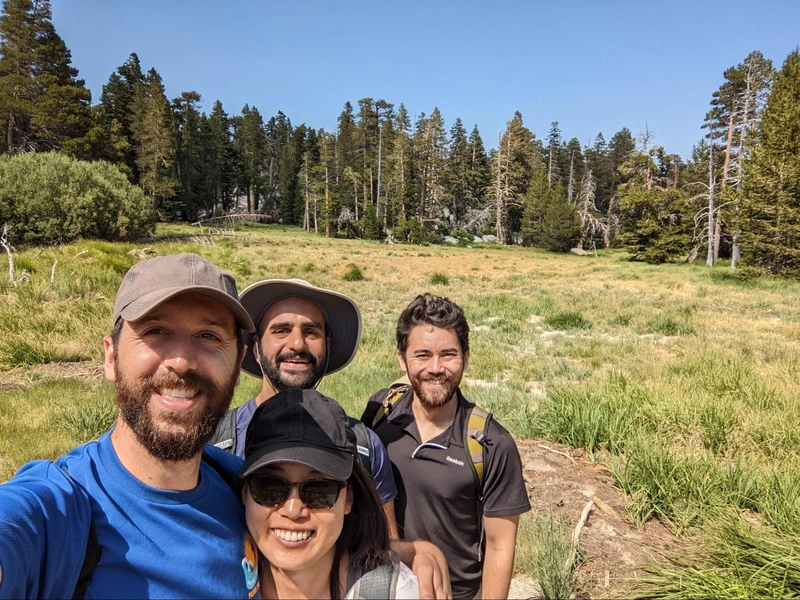 Selfie at Round Valley meadow