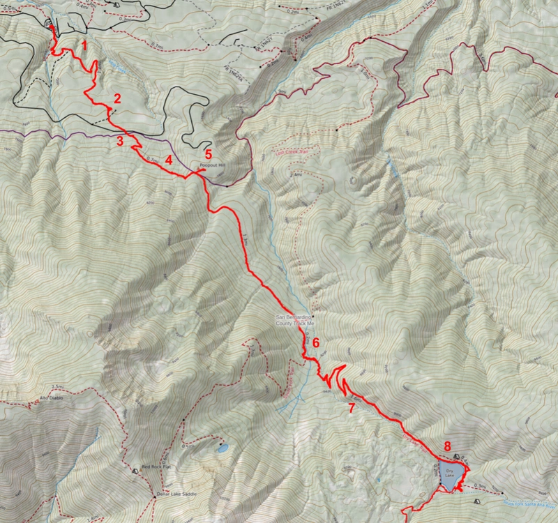 Day 1 route