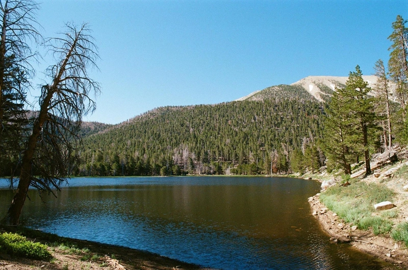 Dry Lake in the morning sun