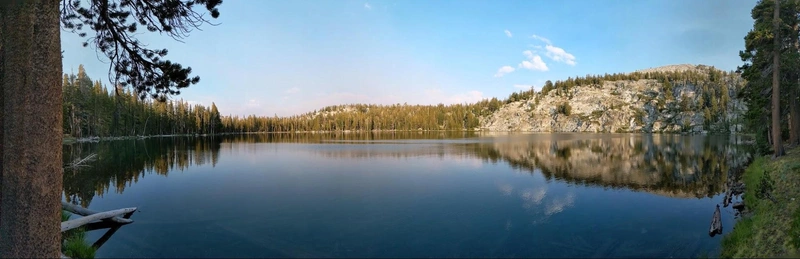 Nearly a mirror surface at Lake 5